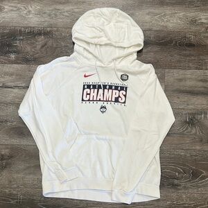 Nike White National Champs Hoodie